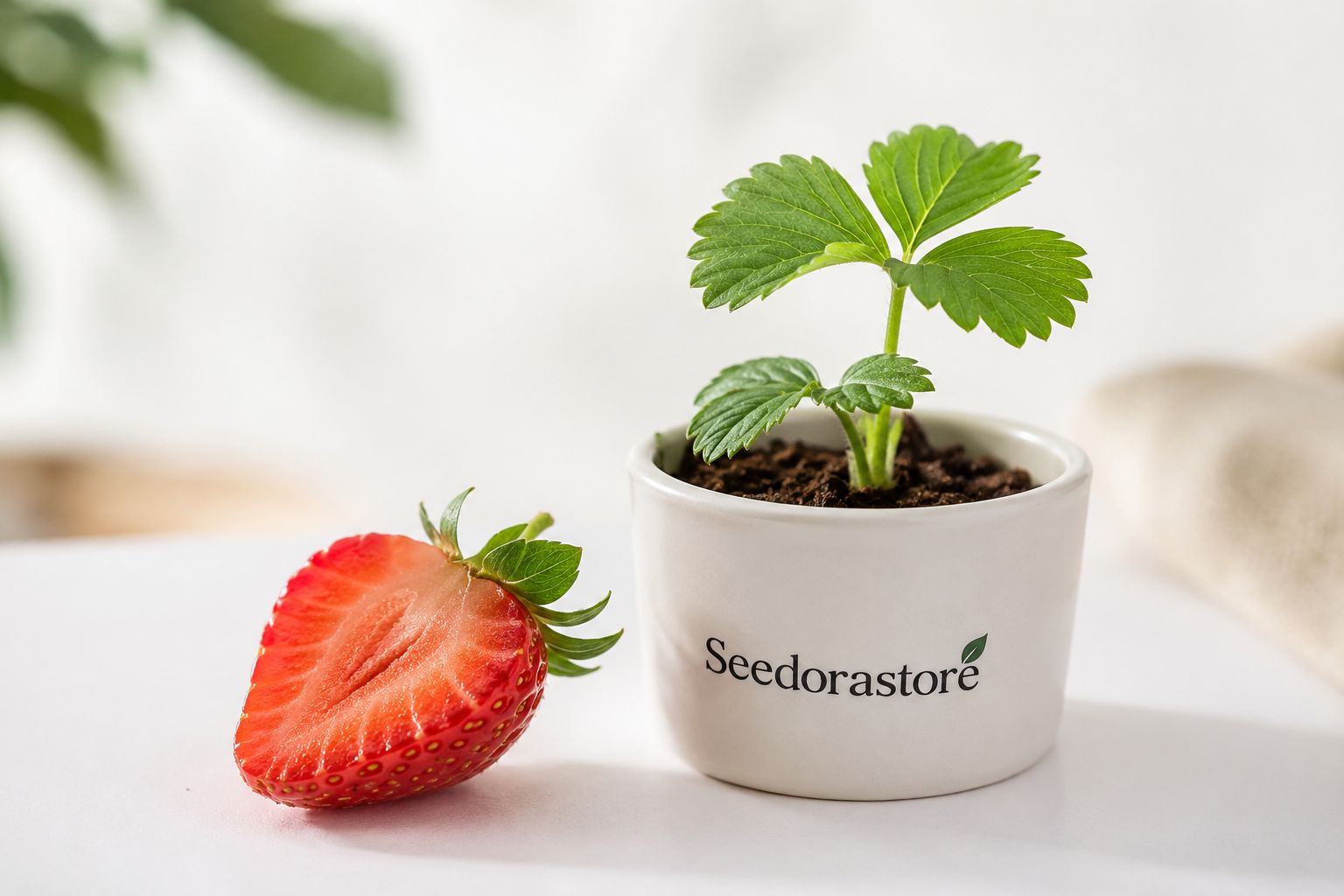 How to Grow Strawberries Indoors from Seed