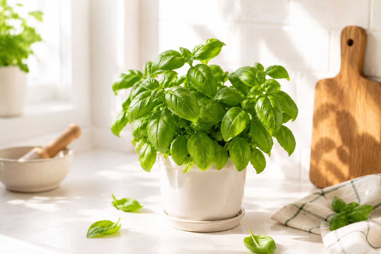 How to Grow Basil Indoors from Seed (Fast & Easy)