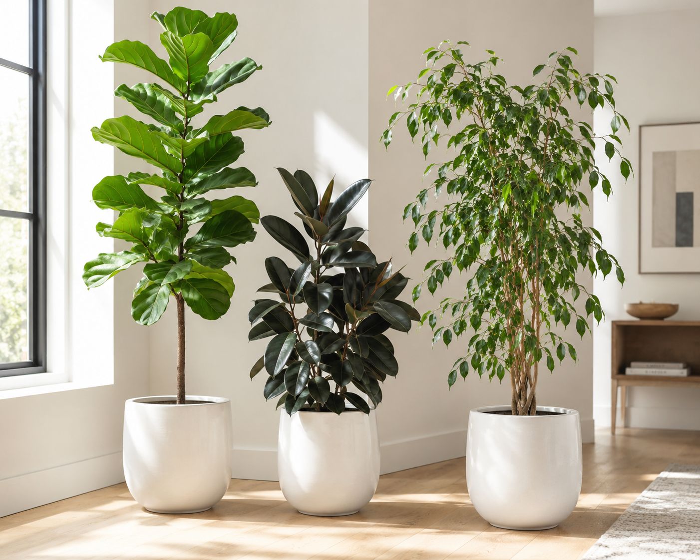 Ficus Family: How to Grow Fiddle Leaf Fig, Rubber Plant & Weeping Fig Indoors