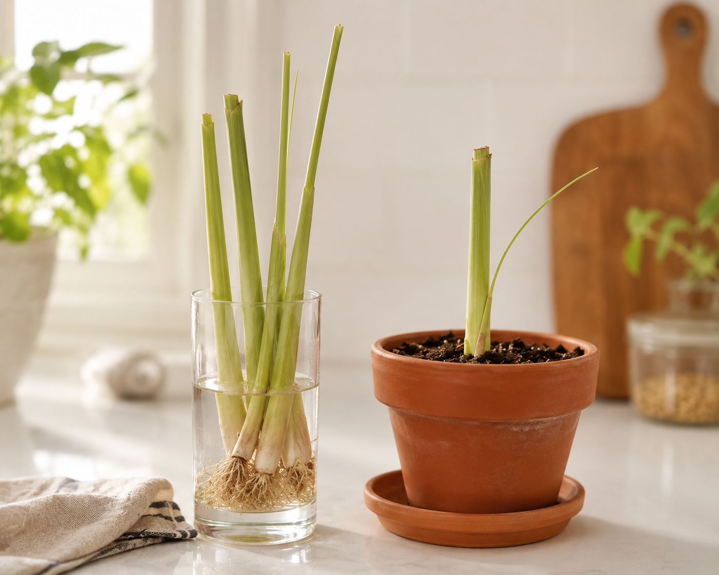 How to Grow Lemongrass at Home (From a Supermarket Stalk)