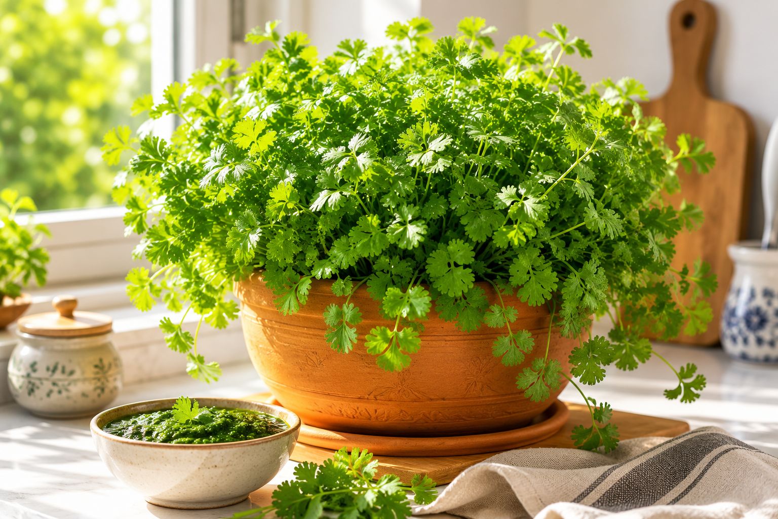 How to Grow Dhaniya (Coriander) at Home — Fresh Leaves in 3 Weeks, Forever