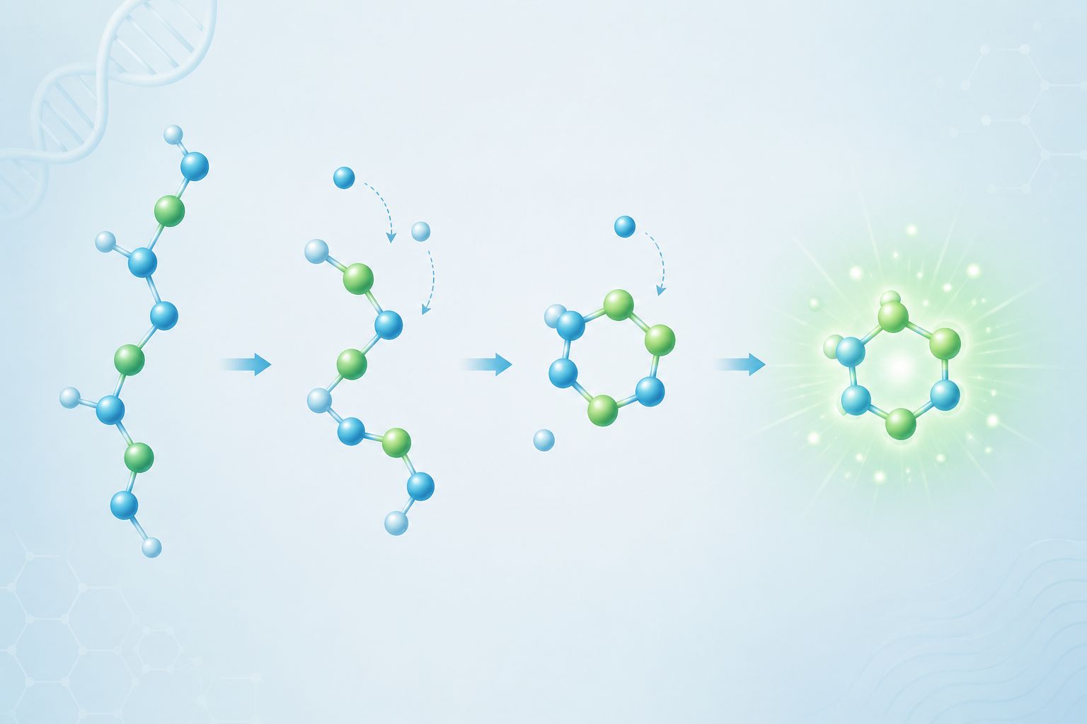 Molecular science illustration